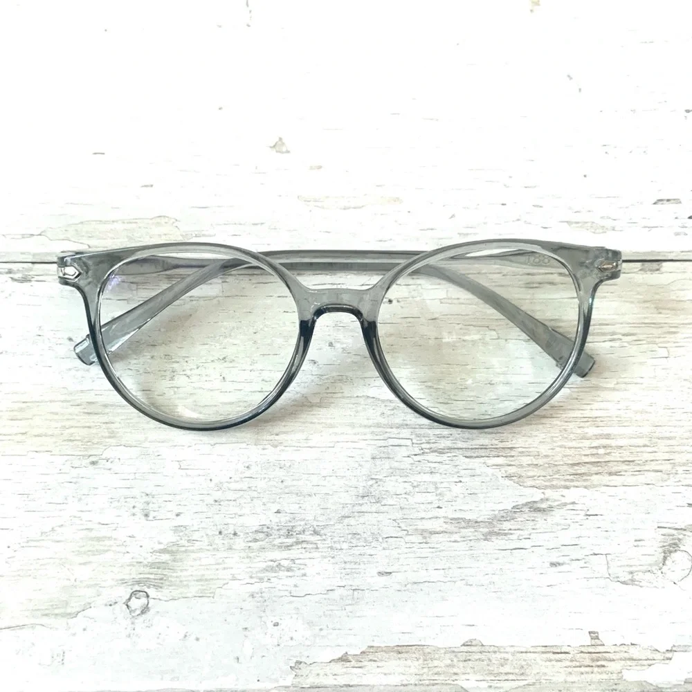 Bluelight Blocking Computer Anti Eye Strain Glasses Gray Unisex Mens Womens NEW